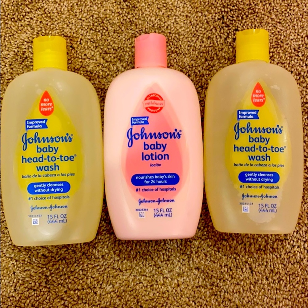 Baby lotion and wash